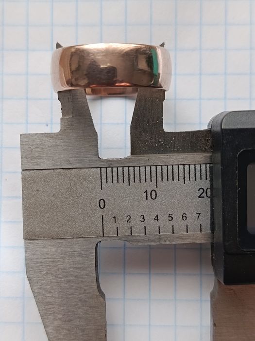 Золота каблучка. СРСР -375 проба.