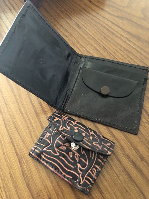 Carteiras e porta moedas em pele