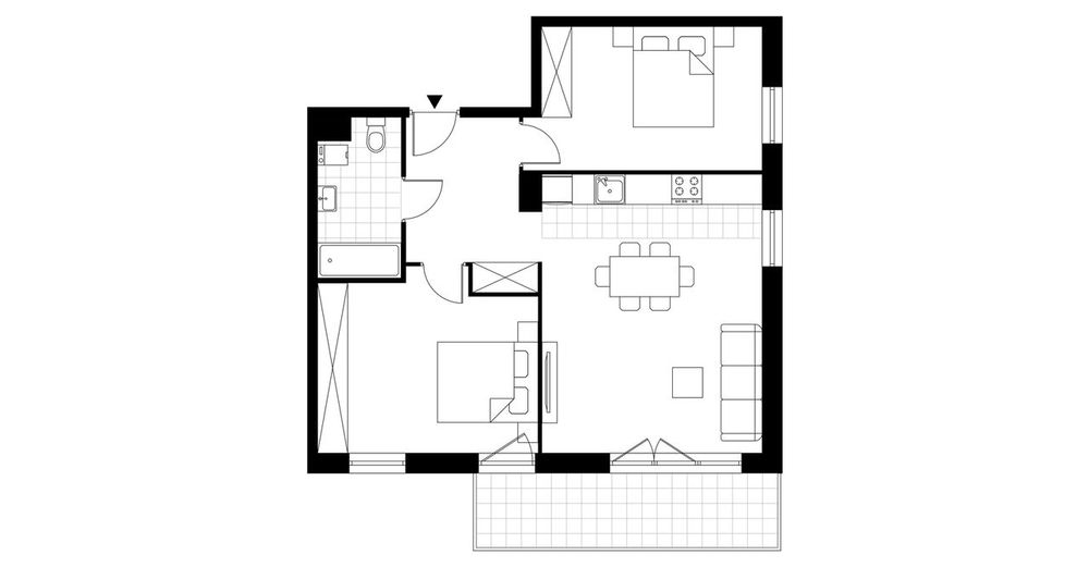 Osiedle Moderno | mieszkanie 3-pok. | D_22