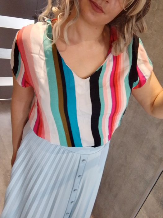 Bluzka w paski XXXL 46 Quiosque