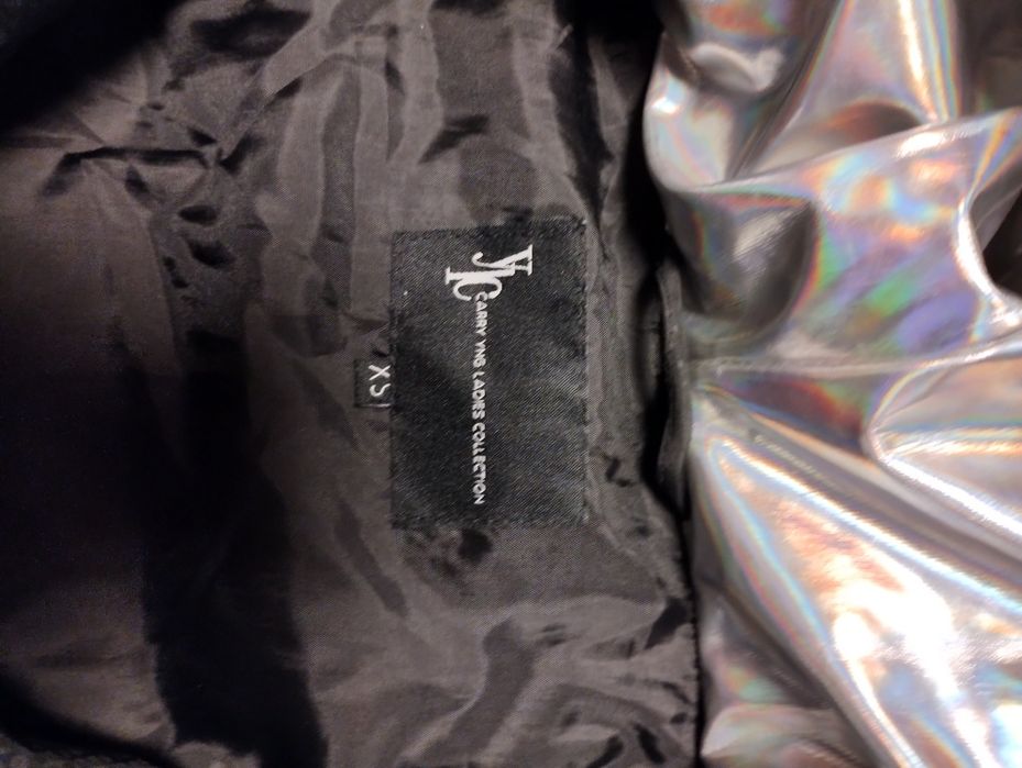 Płaszczy zimowy, czarny, xs