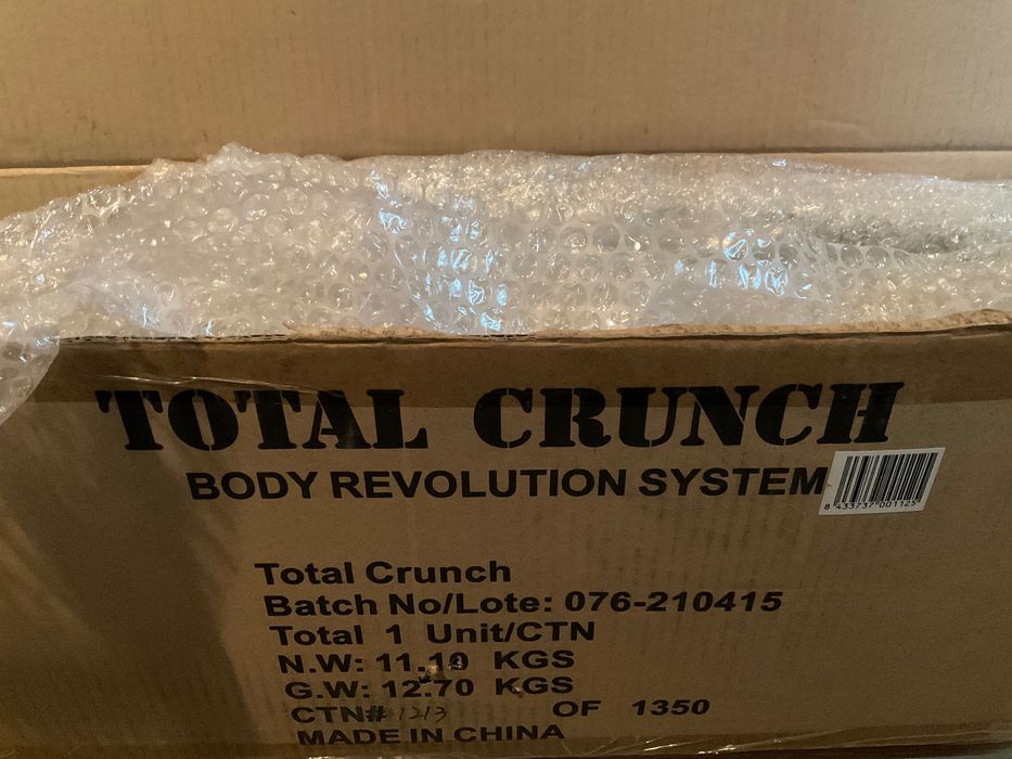 Total Crunch - kompletny zestaw do ćwiczeń + dokumentacja i instrukcja