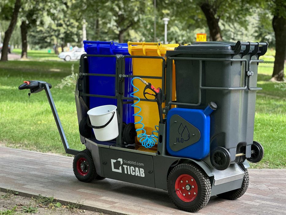 Прибиральна машина від виробника TICAB /CITY BEETLE 1 рік гарантії