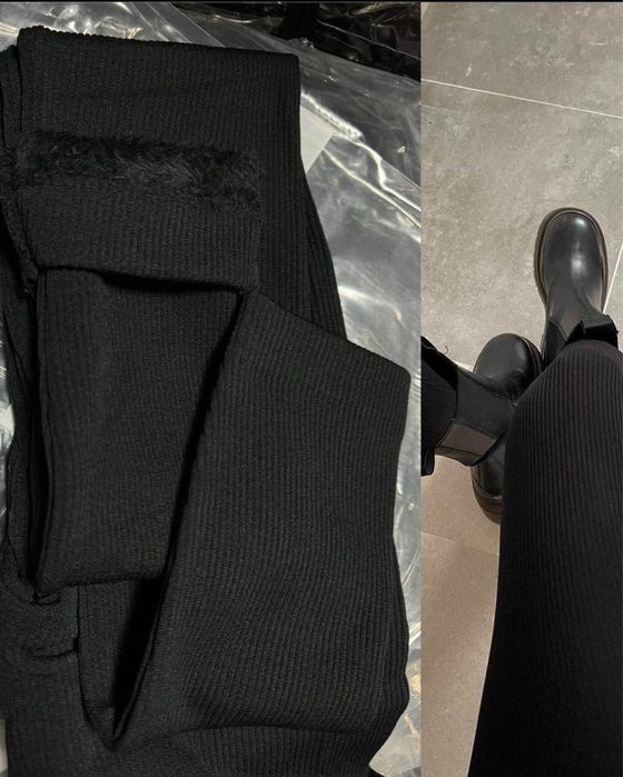 ‼️Лосіни на Хутрі Преміум Якості В Рубчик ‼️