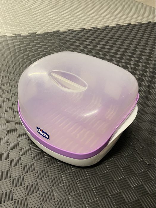 Esterilizador de Biberões Micro-ondas Chicco - Rápido e Como Novo