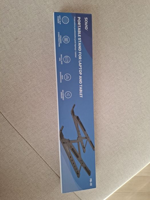 Przenośna podstawka pod laptop i tablet Savio Nowa