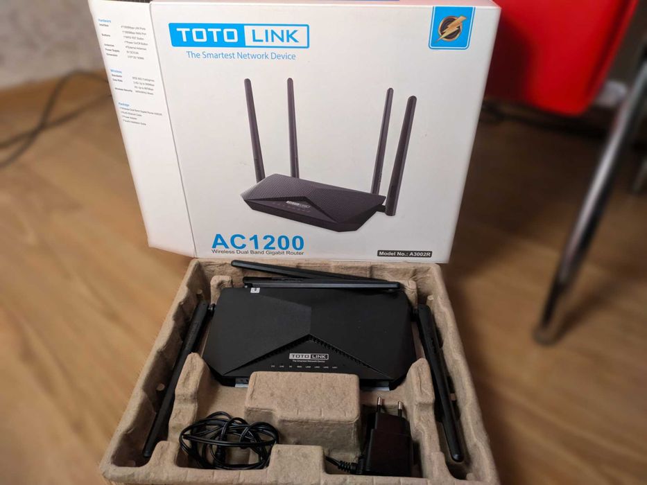 Totolink AC1200 / A3002R гігабітний роутер