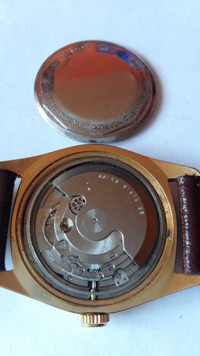 Zegarek ONSA SUPER AUTOMATIC 25 JEWELS Złoty au-20 antyk.