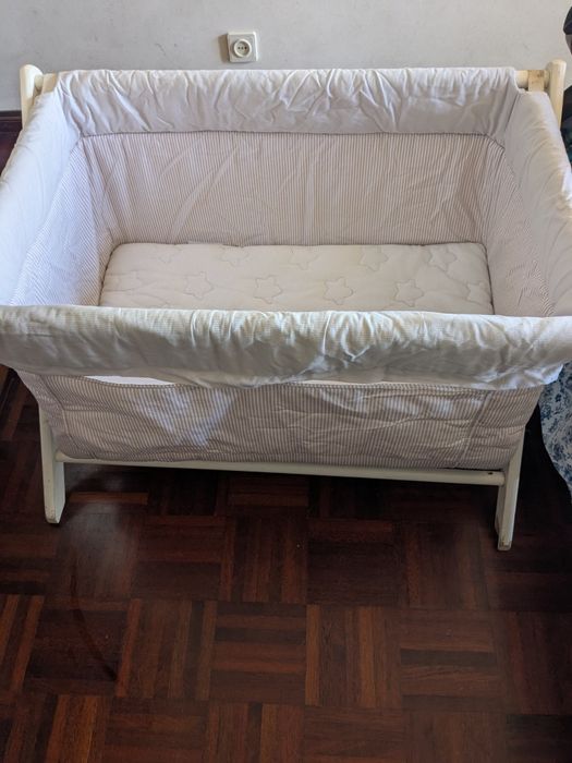 Mini berço com colchão