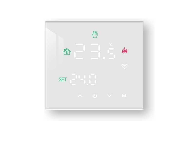 Beok TGW60W-WIFI-WP Termostat WiFi do Ogrzewania Wodnego Biały