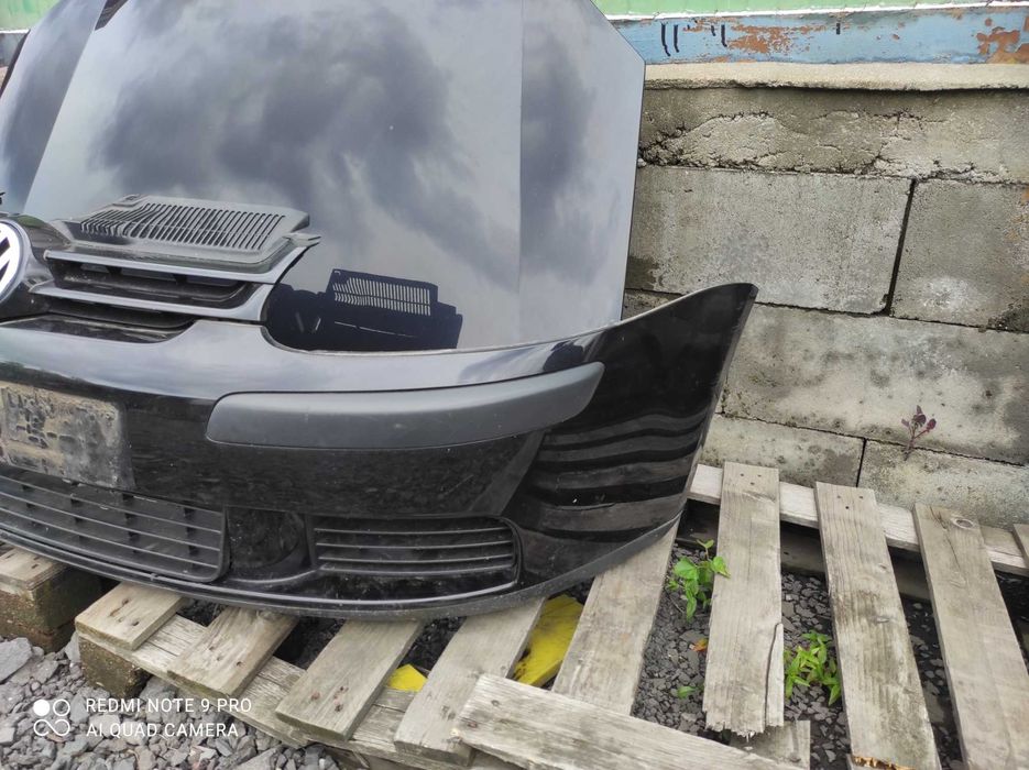 VW golf 5 V LC9Z maska zderzak lampy wzmocnienie klapa