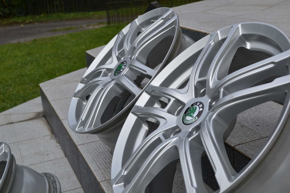 Alufelgi 5x112 Skoda 17 Cali stan bardzo dobry