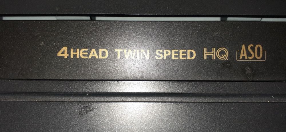 Video gravador Sanyo de 4 cabeças