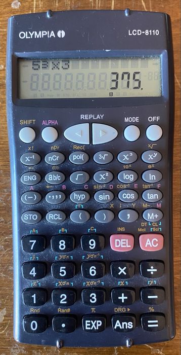 Calculadora Olympia LCD-8110