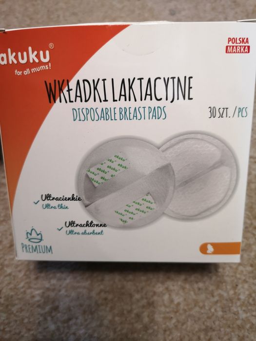 Wkładki laktacyjne Lovi i Akuku