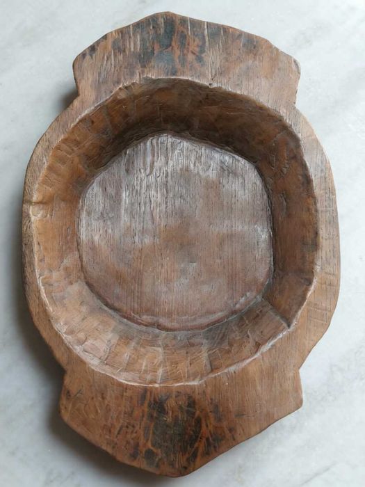 Taças de madeira artesanais em Teca