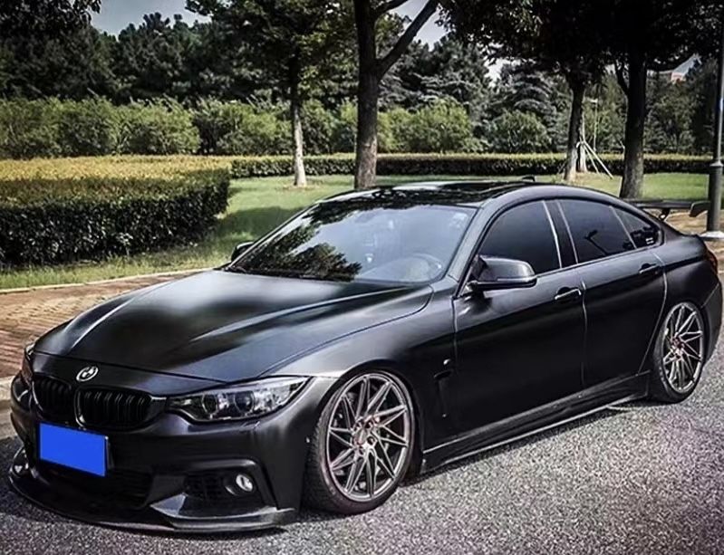 Лезвия порогов BMW F32 F33 F36 M диффузор спойлер сплиттер сплiтер