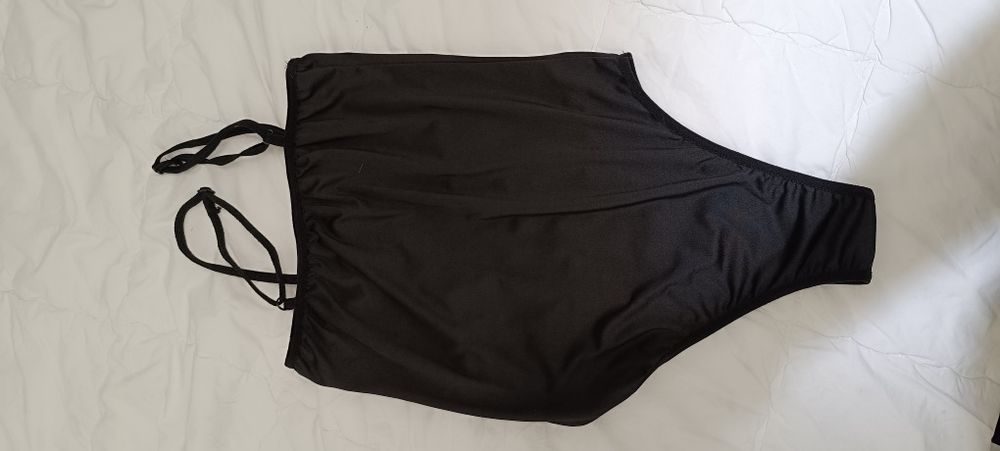 Body preto de lycra. Tamanho S. Como novo