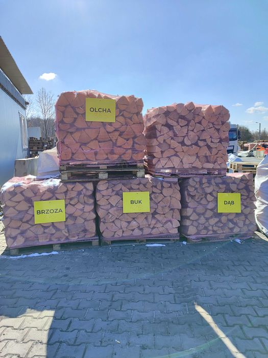 drewno do kominka BUK OLCHA DĄB BRZOZA