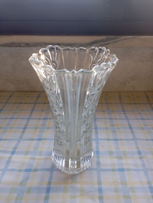 Jarra em Cristal Trabalhado Vintage