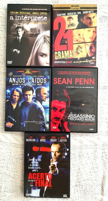 Lote DVDs Especial "Sean Penn"