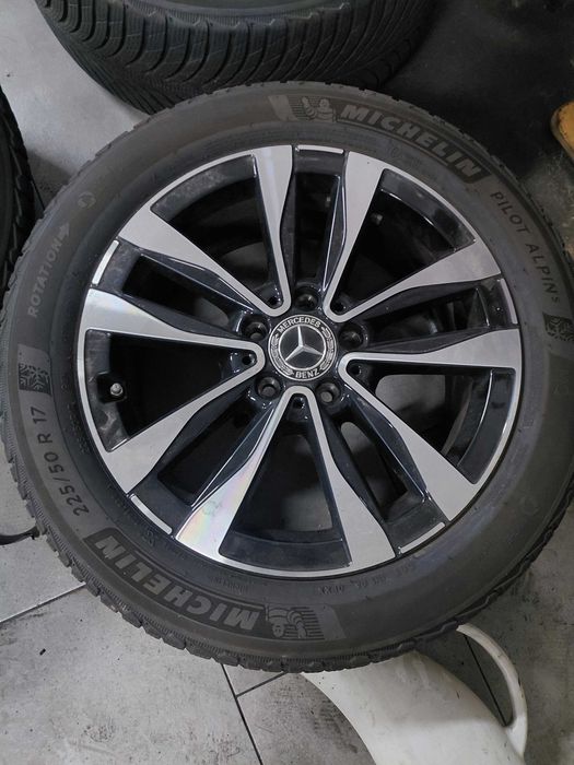 4 Jantes + Pneus Mercedes originais