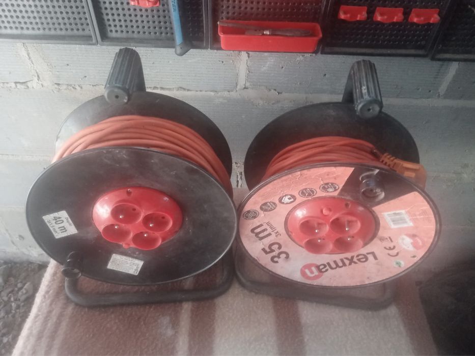 2x przedłużacz bęben