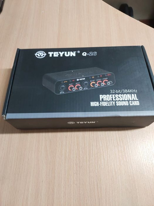 Звукова карта, audio interface TEYUN Q26