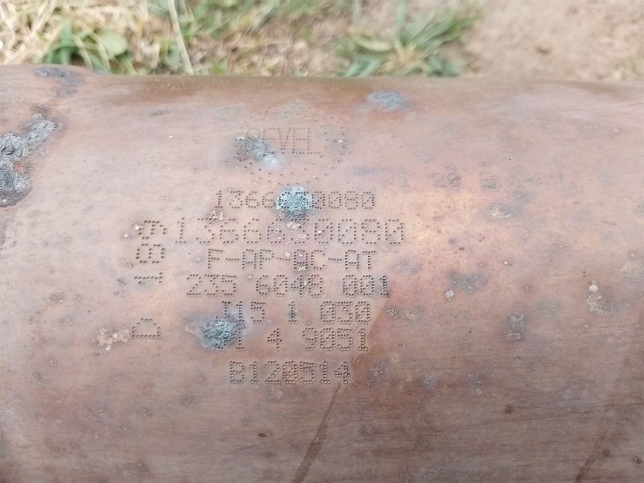DPF katalizator filtr cząstek stałych Peugot bokser 2.2