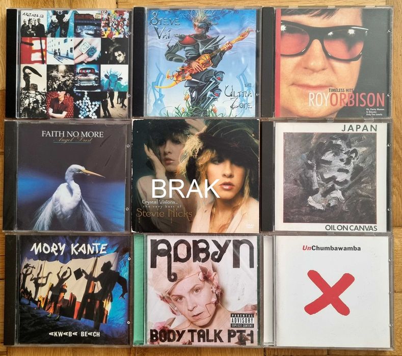 Płyty CD Prince Faith no More Stones Chumbawamba MOBY