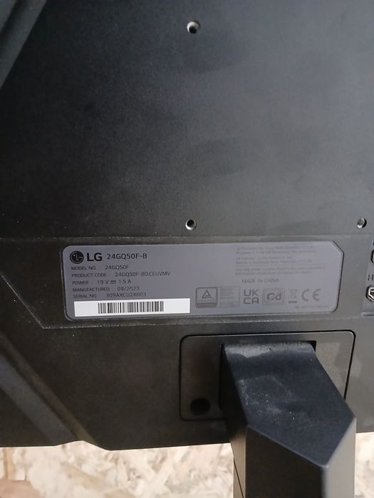 Munitor gaming usado