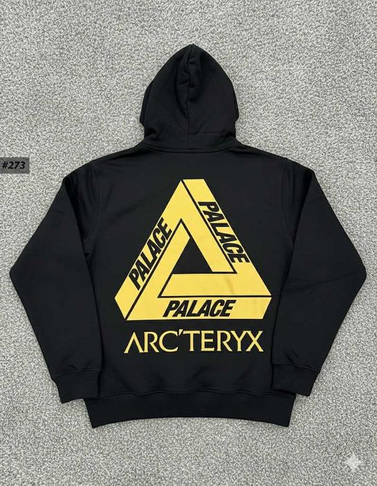 Новая Толстовка ARCTERYX SunSet • Худи Черное Артерикс Базовое