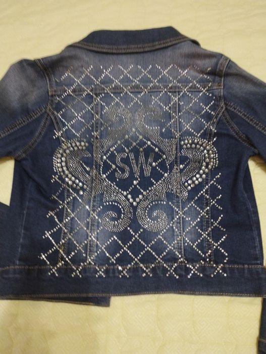 Джинсовая курточка для девочки