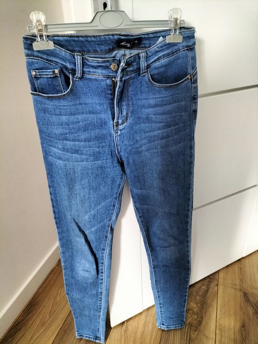 Jeansy skinny 38