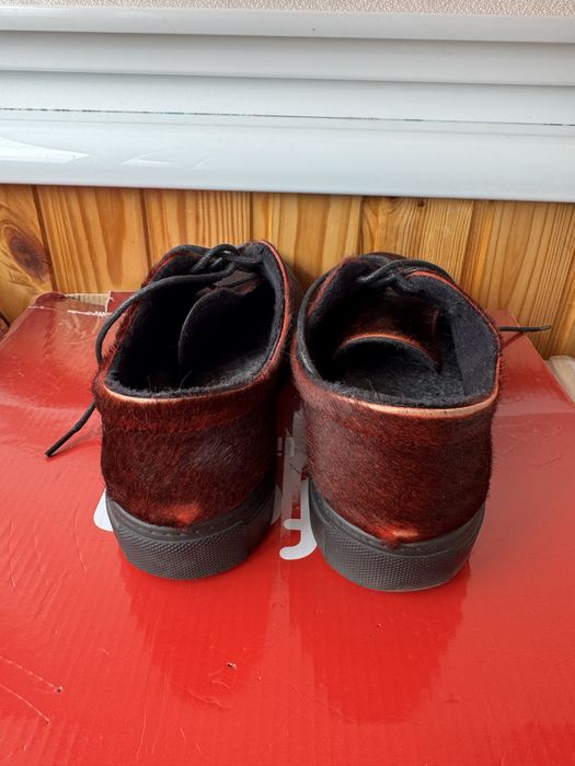 Жіночі кеди хутро поні