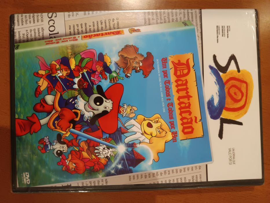 DVD Dartacão um por todos e todos por um
