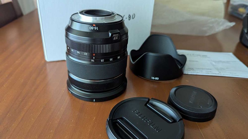 Lente Fujifilm EBC XF 16-80mm F4 R OIS WR - c/Garantia