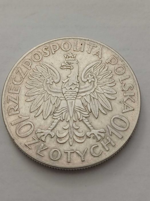 10zł z 1933r. Sobieski