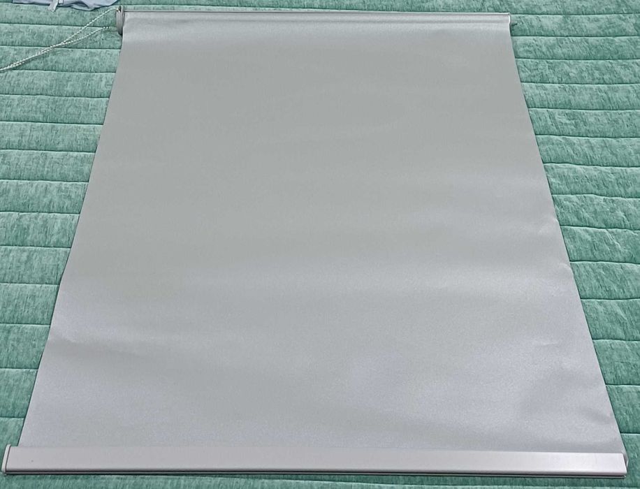 Blackout opaco cinzento brilhante