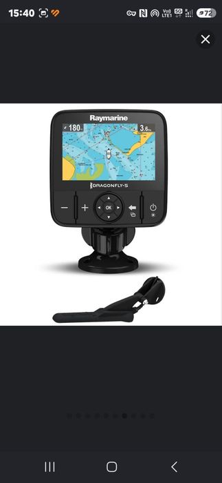 Echosonda raymarine dragonfly 5pro