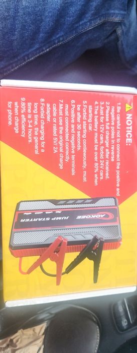 Boster jump starter para baterias