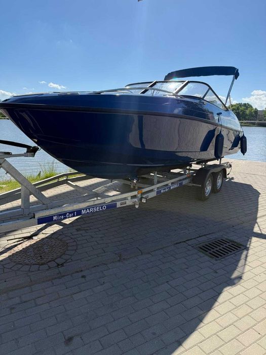 St. Tropez 6 (rok 2023) + Evinrude 225 HO (90 mth na gwarancji) + nowa przyczepa podłodziowa + FV!!!