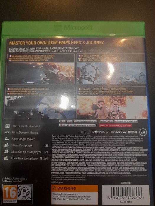 gra star wars battlefront 2 XBOX ONE