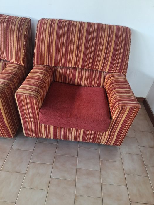 Conjunto de 3 sofás