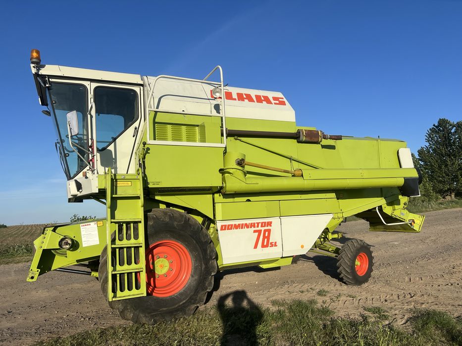 Гідрохід! Свіжопривезений комбайн Claas Dominator 78sl СУПЕР Стан!