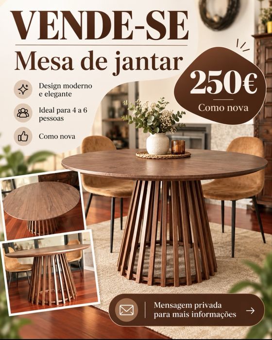 Mesa como nova. Pouco uso
