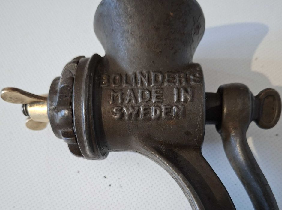 Máquina antiga de picar carne Bolinder's Ideal nr 0 - Sweden