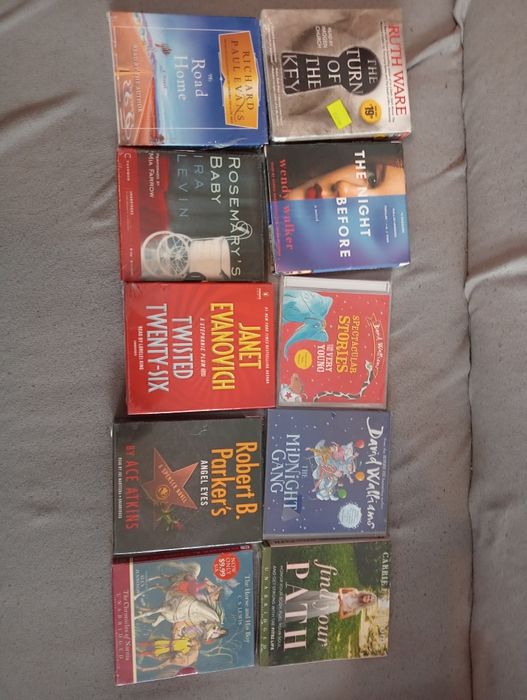 Zestaw audiobooków w języku angielskim pakiet audio box