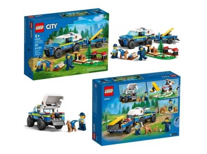 LEGO City 60369 Szkolenie psów policyjnych w terenie