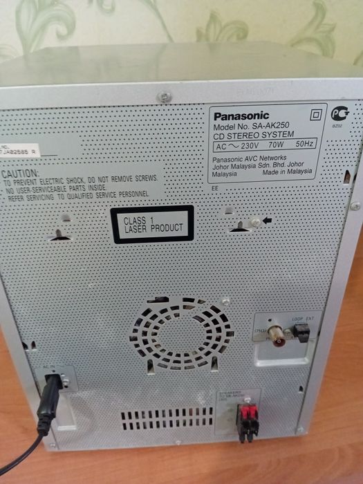 Голови музичних центрів Panasonic  SA-AK18 та SA-AK250
